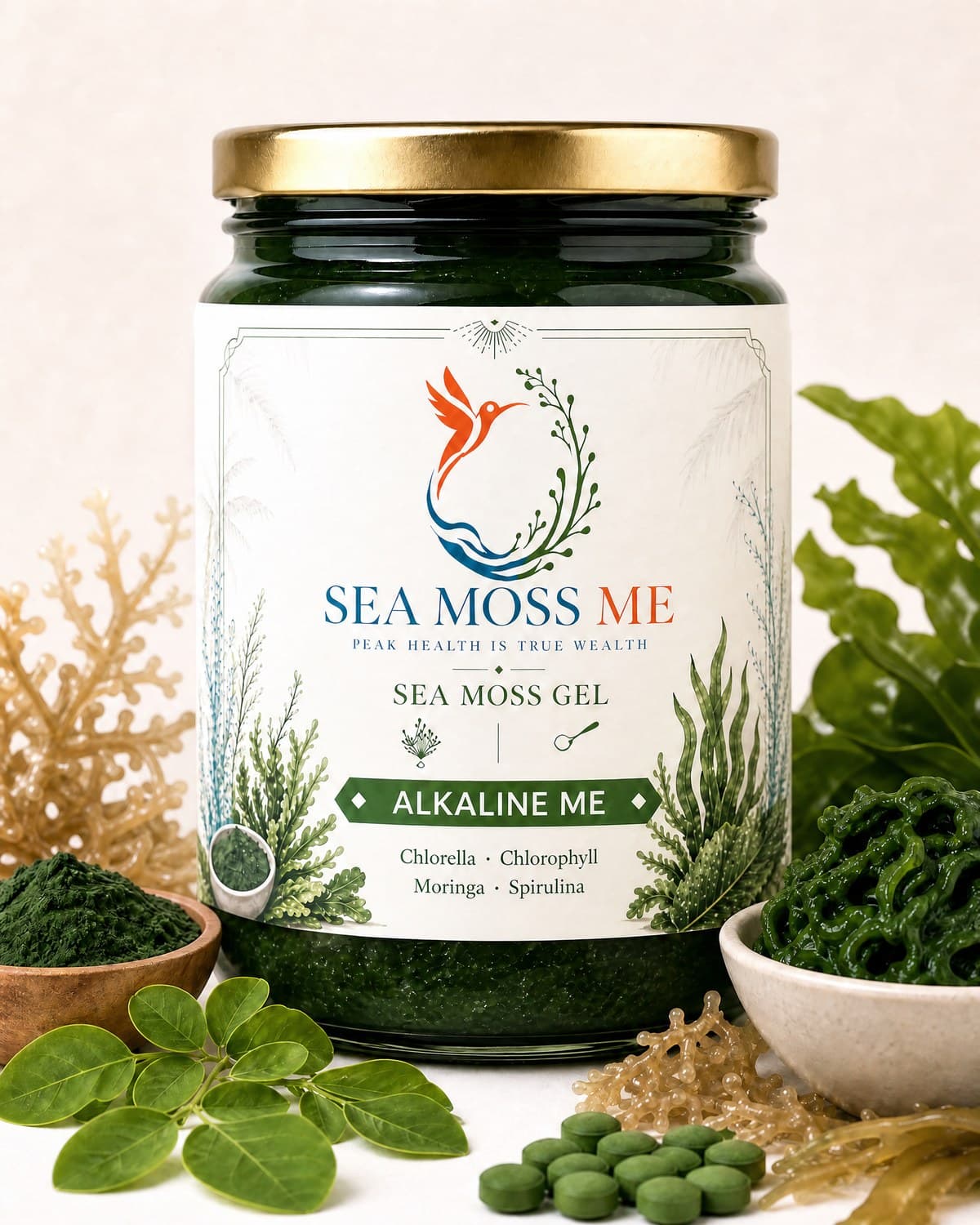Alkaline Me — wildcrafted Jamaican sea moss gel