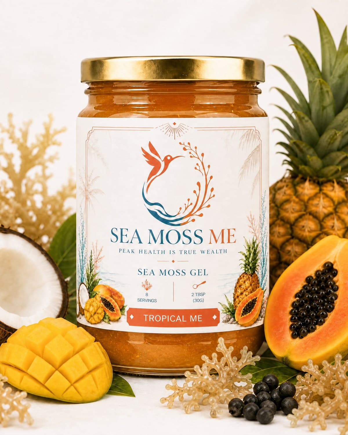 Tropical Me — wildcrafted Jamaican sea moss gel